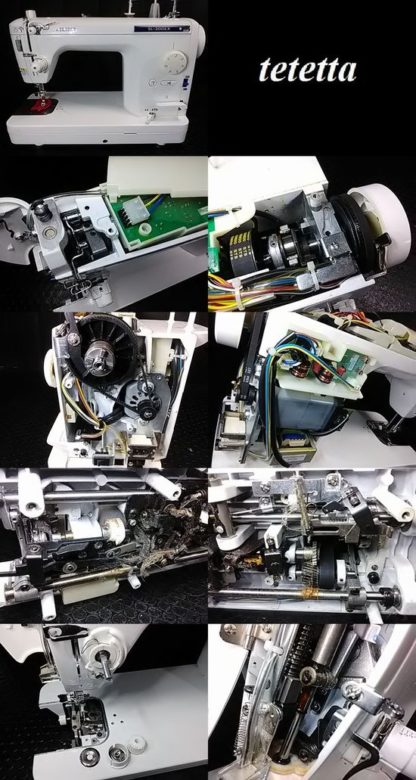 JUKIミシンSL-300EXの分解修理画像